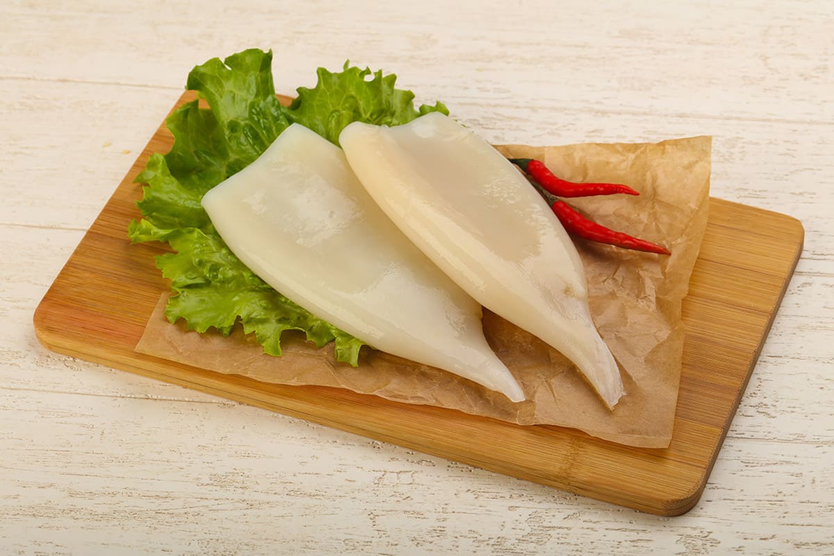 Squid fillet